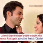 Jhanhvi Kapoor doesn't want to work with Rajkummar Rao 😎