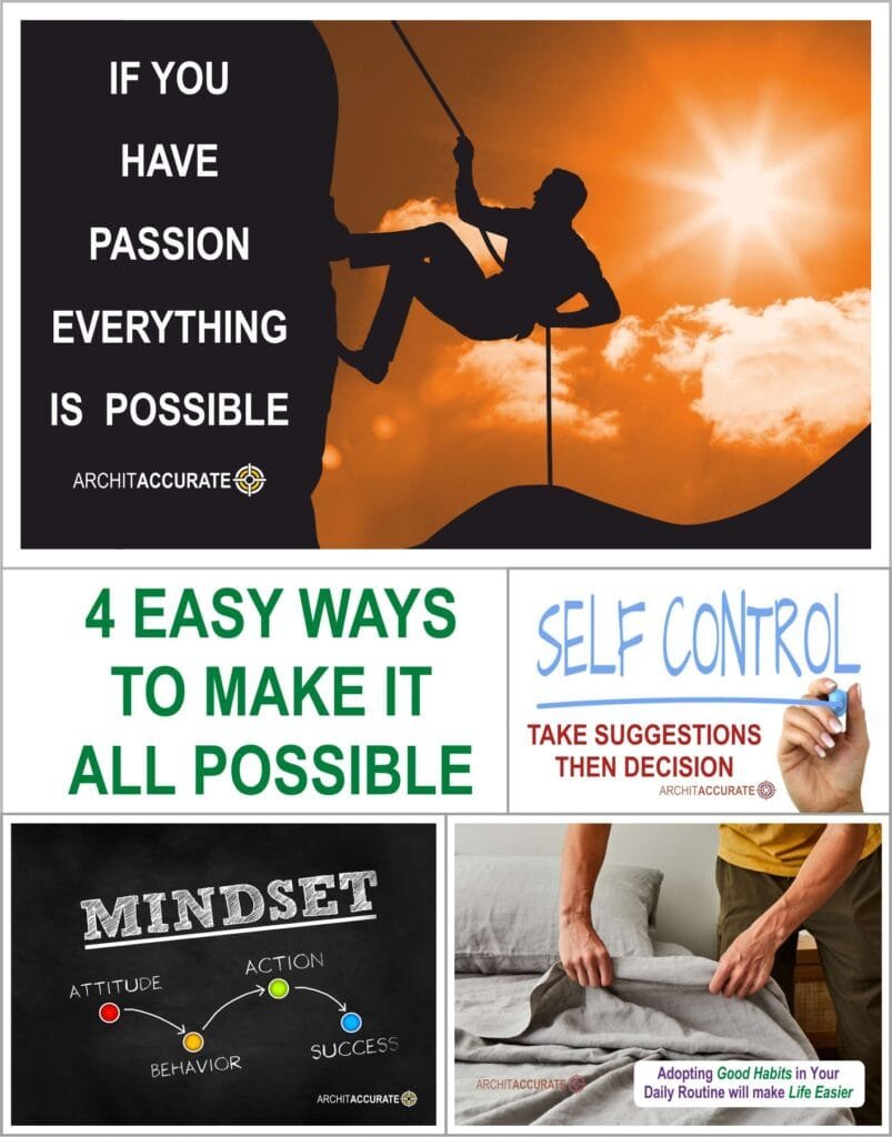 4 EASY WAYS TO MAKE IT ALL POSSIBLE