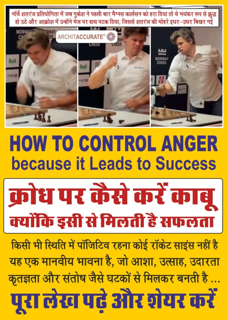 How to Control Anger