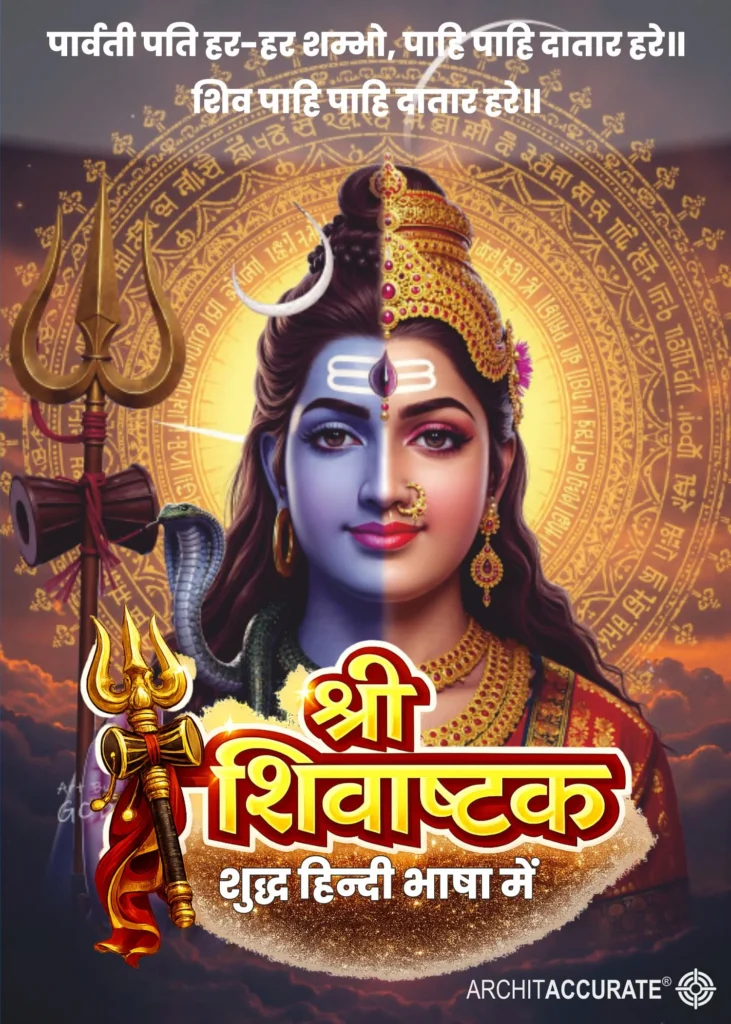 Shree Shivashtak in Shuddh Hindi